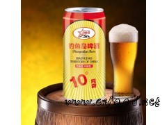 钓鱼岛罐装啤酒纯爽10°