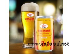 钓鱼岛罐装啤酒精纯8°P