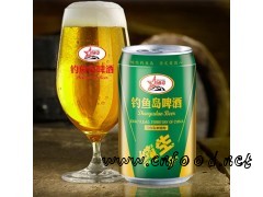 钓鱼岛罐装啤酒纯生9°P