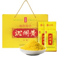 清高沁州黄小米礼盒2kg