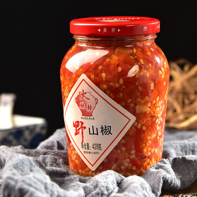 湖南长沙野山椒生产厂家 火辣辣食品