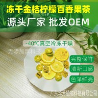 冻干百香果块 金桔百香果茶柠檬冻干网红茶批发厂家