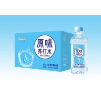 孟州欢乐多饮品金登河牌原味苏打水350ml厂家直供，0客诉