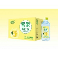 孟州欢乐多饮品金登河牌雪梨苏打水350ml厂家直供，0客诉