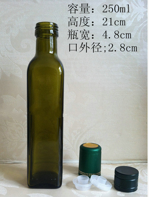 250ml橄榄油瓶方jpg