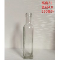 山茶油瓶半斤一斤500ml山茶油瓶玻璃瓶调和油瓶