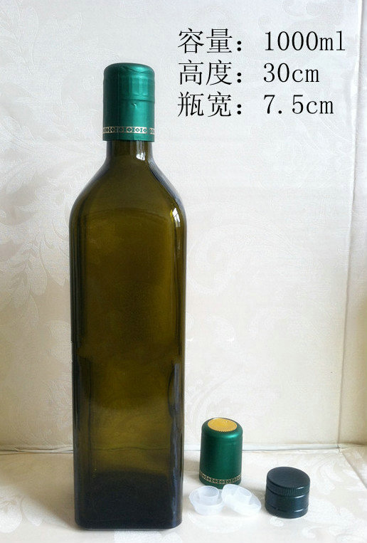 1000茶色橄榄油瓶