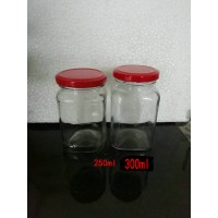 方形腐乳瓶200克300克380克四方豆腐乳玻璃瓶