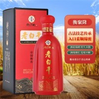 衡水衡聚隆老白干42度聚喜老白干白酒整箱6瓶厂家直销