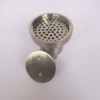 加厚304不锈钢有水封密闭性地漏圆形中石化管专用