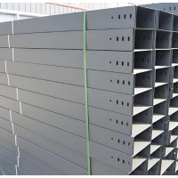 不锈钢桥架消防防火大跨距梯式槽式电缆桥架锌铝镁桥架