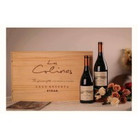 山丘西拉特藏红葡萄酒 智利空加瓜谷干红葡萄酒原瓶进口