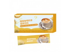 榴莲咖啡奶茶固体饮料加